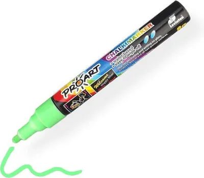 Imagen del producto de Lápices de tiza solubles en agua, color verde, punta de 2-3 mm