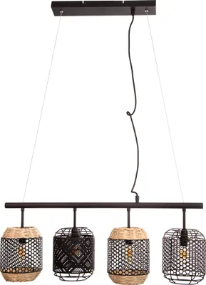 Produktbild von Nino Leuchten Pendelleuchte 4-flg. DAVID für 4 x E14, max. 40W, 31690408