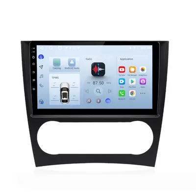 Produktbild von 6+128GB Carplay autorádio pre Mercedes C W203 CLK W209 od roku 2002 Android Navi Bluetooth 4G LTE GPS DAB+