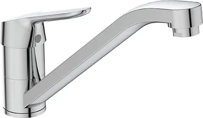Immagine prodotto di Rubinetto da cucina Ideal Standard Ceraflex con tubo di scarico, lunghezza 228 mm, cromato, 1 pezzo.