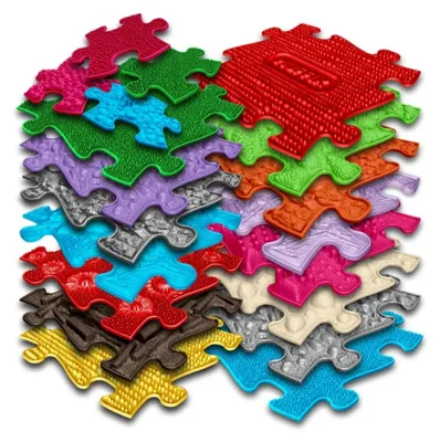 Immagine prodotto di Set di puzzle ortopedici sensoriali XXL A Muffik