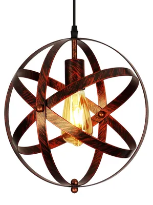 Immagine prodotto di Lampada a sospensione moderna e industriale, con una luce, ideale per la sala da pranzo