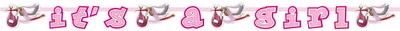 Produktbild von Buchstabengirlande Baby It's a girl