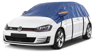 Obrázok produktu pre Polovičná garáž, vodotesný a priedušný kryt na auto, vhodný pre VW Golf (modelové roky 2003-2025)