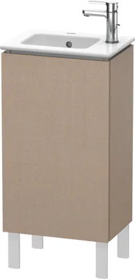 Produktbild von Waschtischunterbau L-CUBE 294x420x704mm Anschlag rechts leinen Anschlag rechts leinen