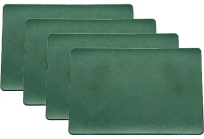 Produktbild von Leder-Tischsets, 4er-Set, leicht zu reinigen, für Küchen- und Konferenztische