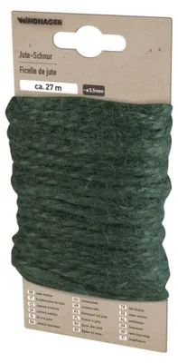 Produktbild von Windhager Jute-Schnur 27 m, grün