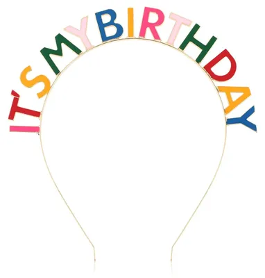 Immagine prodotto di TRANKIELO® - per compleanno, bambina - Fascia per capelli con strass, ideale per le donne - Accessorio per capelli da festa - Accessori per feste