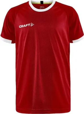 Immagine prodotto di Craft Progress 2.0 Maglia grafica a maniche corte per bambini - Rosso / Bianco