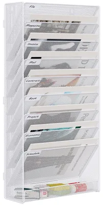Produktbild von Solidchoice – Wandorganisator mit 10 Fächern für A4-Dokumente