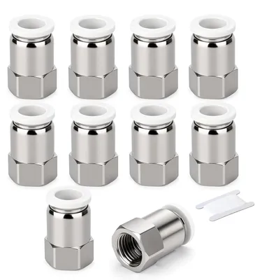 Rohrfittings Adapter, 10 Stück, 5 x 10 x 0,5 Zoll