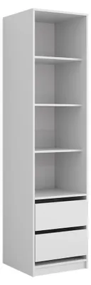 Obrázok produktu pre Šatníková skriňa Vicco Elmo biely 50 x 200 cm, Model 60710