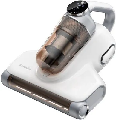 Productafbeelding van Draadloze mijtstofzuiger voor matrassen, 18 kpa matrasreiniger met 253,7 nm UV-C licht en 80000 trillingen, HEPA-filtermijtstofzuiger, handstofzuiger