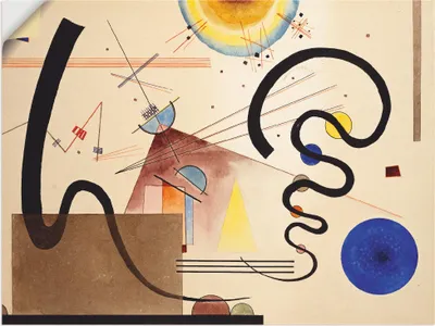 Produktbild von ARTland Wandbild, selbstklebend Zwei Bewegungen. 1924 Größe: 40x30 cm