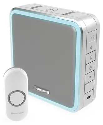 Productafbeelding van Draadloze deurbel Honeywell DC915NG, serie 9, grijs