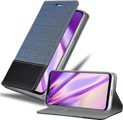 Obrázok produktu pre Cadorabo puzdro pre MEIZU X8 ochranné puzdro v modrej farbe puzdro na mobilný telefón obal na knihu