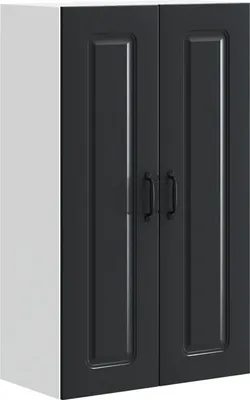 Produktbild von vidaXL Geschirrspülerfront Kalmar Schwarz 60 x 31 x 100 cm
