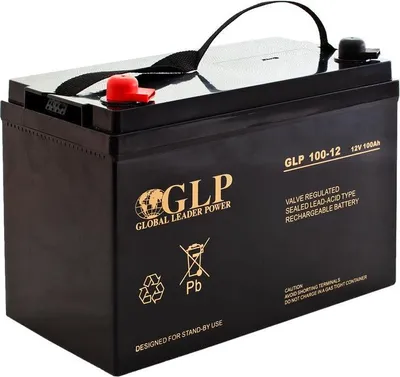 Zdjęcie produktu dla Glp 100-12: Akumulator Vrla Agm 12V/100Ah M6