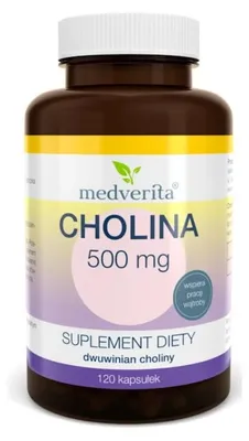 Image de Medverita Choline 500 mg 120 gélules