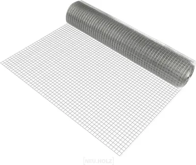 Produktbild von Drátěné pletivo 4-hranné pozinkované 1mx25m svařované pletivo na oplocení voliér [pro.tec]