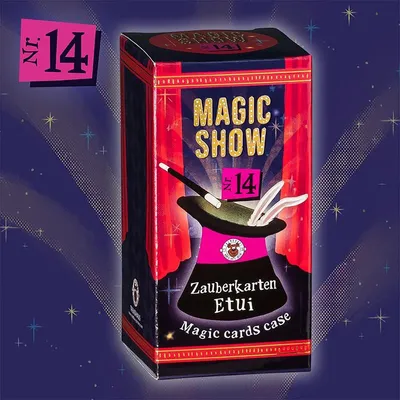 Produktbild von trendhaus ZAUBERKARTEN ETUI MAGIC SHOW TRICK MAGIC SHOW TRICK