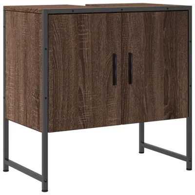 Immagine prodotto di vidaXL Mobiletto marrone effetto rovere 60x33x60 cm