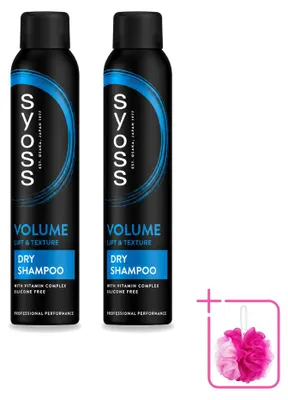 Produktbild von 2 x Syoss Volume Droogshampoo - 200 ml - Sparpackung - 2 Stücke