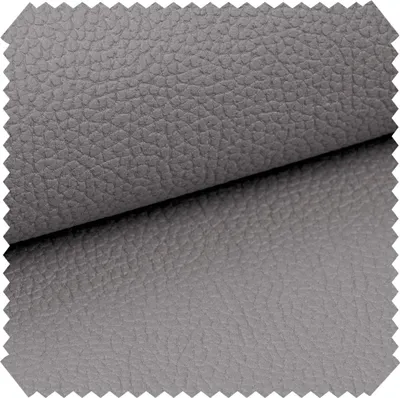 Produktbild von novely® exquisit OLIVERA - Ultraweicher Möbelstoff in Echtlederoptik - Schwer Entzündbarer Polsterstoff - Pflegeleichte Meterware 1lfm - Farbe: 12 Steingrau