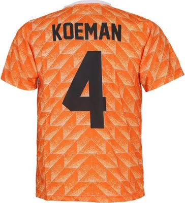 Obrázek produktu pro EURO 88 Koemanův dres - oranžový - Nizozemsko - Děti a dospělí - L
