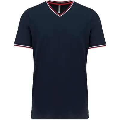 Immagine prodotto di T-shirt Kariban in jersey piqué con scollo a V per uomo