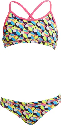 Produktbild von Funkita Bikini Mädchen Toucan Do It chlorresistent und UV-Schutz 50+, Kinder Größen:176
