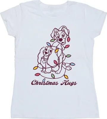 Produktbild von Disney - "Lady And The Tramp" T-Shirt für Damen BI26139 (M) (Weiß)