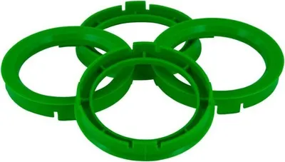 Produktbild von 4x TPi Zentrierringe 7015910 ABS (Acrylnitril-Butadien-Styrol-Copolymerisat) Kohlefaser 59.1mm 70.1mm