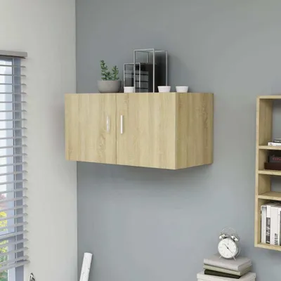 Produktbild von Möbel Wandschrank Sonoma-Eiche 80x39x40 cm Holzwerkstoff - Wandregale &9957