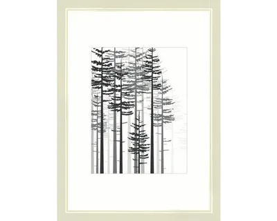 Produktbild von Dokumentenrahmen MDF Modern weiß 21x29,7 cm (DIN A4)