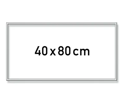 Image de Noris Spiele Malen nach Zahlen - Cadre alu argent 40 x 80 cm ; 605250768