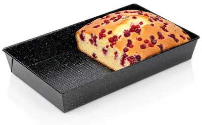 Image de Moule à pâtisserie antiadhésif en granit, 39,5 x 24 x 6 cm