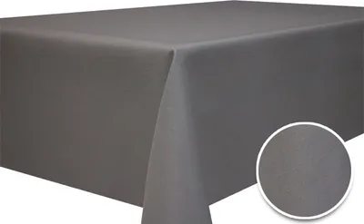 Produktbild von WEIHNACHTSTISCHDECKE 130x155cm DUNKELGRAU 100% Polyester