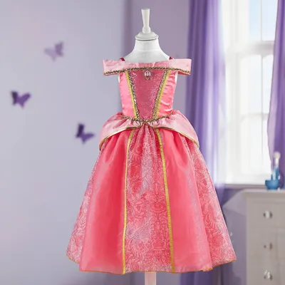 Produktbild von Disney Store Official Dornröschen - Aurora - Kostüm für Kinder – Größe 7-8 Jahre
