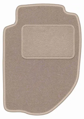 Image de Tapis conducteur en moquette pour Volvo V90 I 1997-1998 (break) – 1 pièce, beige, sur mesure – Wielganizator LUX