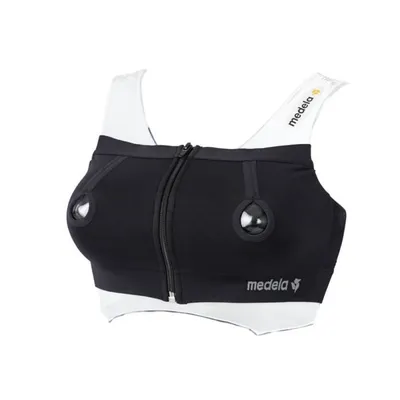 Produktbild von MEDELA Bustier Easy Expression ™ - Schwarz - Größe S