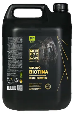 Biotin-Shampoo für Pferde, 5 l, vegan, natürlich
