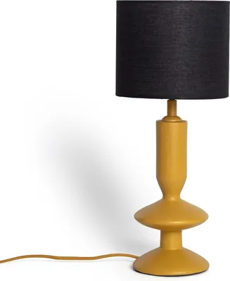 Produktbild von Tischlampe aus Kunstharz Daleth Senf
