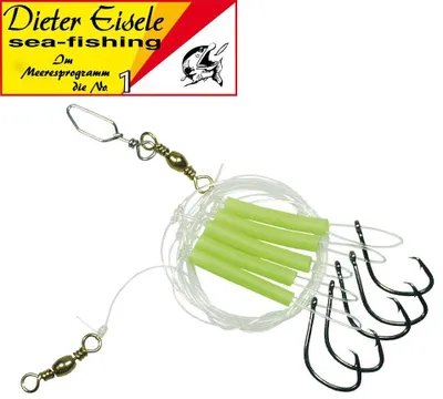 Produktbild von Dieter Eisele Rotbarschsystem 640cm 0,80mm Circle-Hook 3/0
