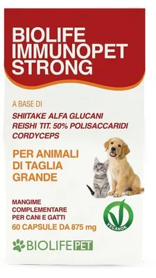Immagine prodotto di Biolife Immunopet Strong 60 Capsule