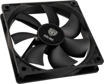 Immagine prodotto di Kolink Classic HDB, Ventilatore, 12 cm, 1500 RPM, Schwarz