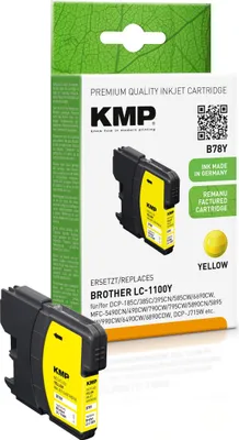 Zdjęcie produktu dla KMP B78Y, Żółty, 4,8 ml, 1 szt., 325 stron(y), Jednopak