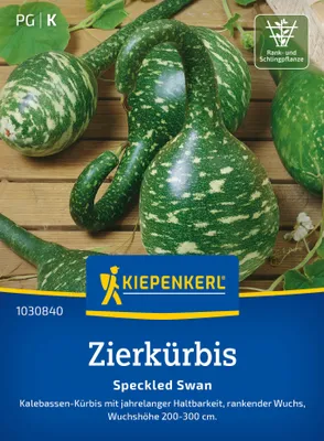 Produktbild von Kiepenkerl Zierkürbissamen Speckled Swan Lagenaria siceraria 7 Pflanzen