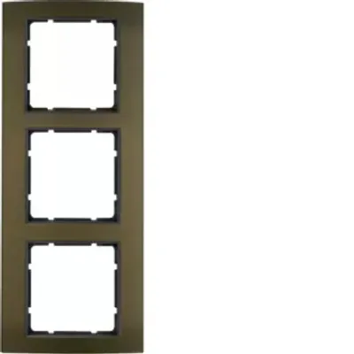 Immagine prodotto di Berker 10133001 Cornice in alluminio, marrone/antracite Berker B.3