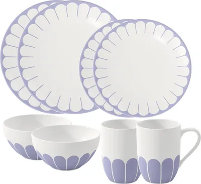Produktbild von Villeroy & Boch Fleur Bleu Starter-Set 8-teilig